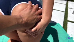 Willow Ryder - Big Booty Teen Slut Pool Day POV Fuck