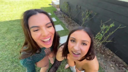 Raissa Bellini, Hailey Rose - Team Up To Devour Max Fills Throbbing Cock